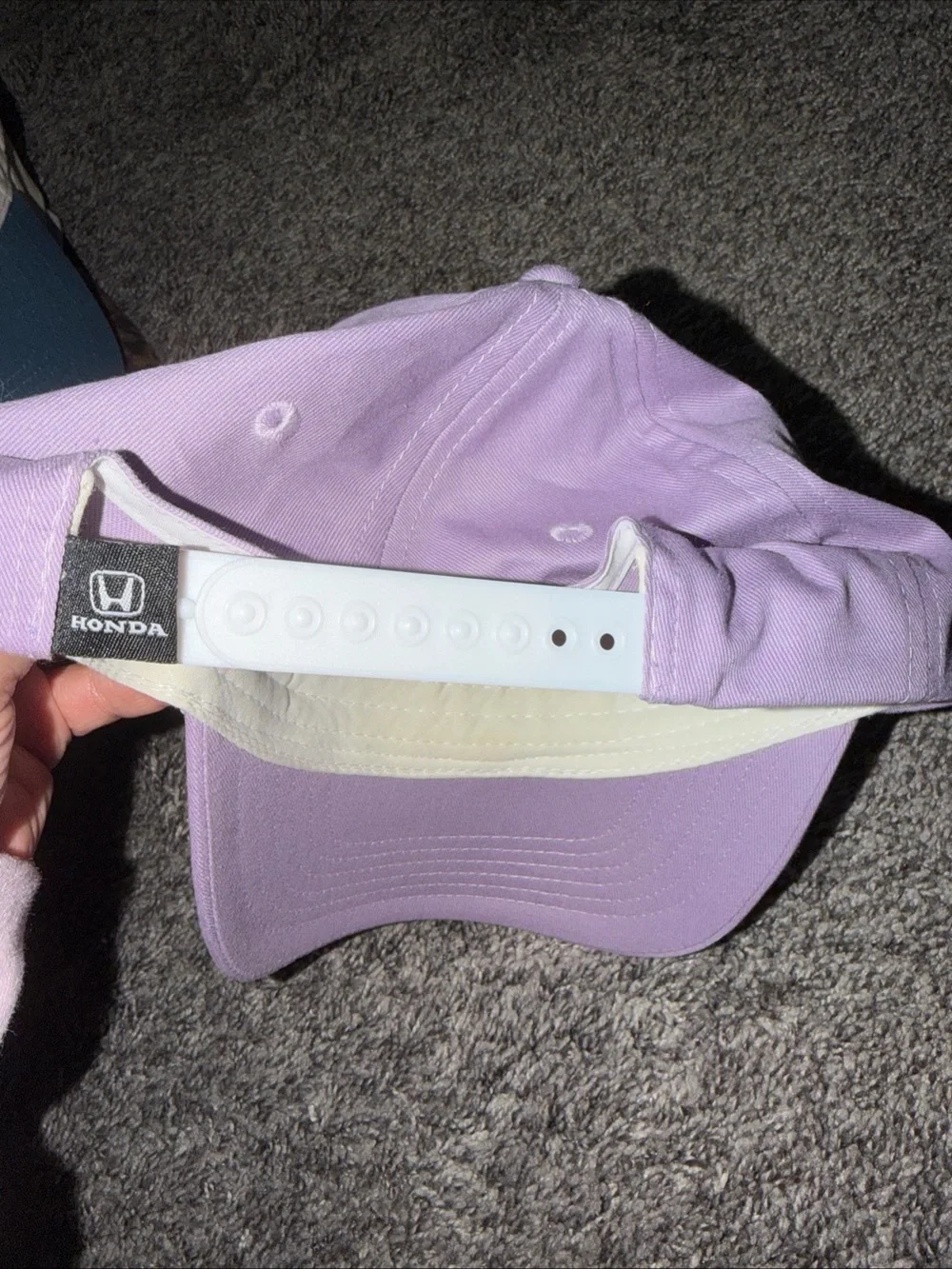 Honda Lavender Baseball Cap for Women - Logo Patch Hat